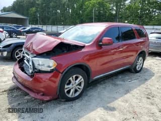 ✅ 2011 Dodge Durango Express • VIN: 1D4RD2GG5BC617117 • Lot: 63713735. Wystawiony na Copart z przebiegiem 130 660 mil. Bezpłatny archiwum sprzedaży aukcyjnych z USA i szczegółowy raport historii pojazdu na DreamBid. Zdjęcie 1.