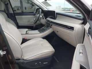 2023 Hyundai Palisade Calligraphy z VIN KM8R7DGE8PU599157, wystawiony jako IAAI lot #43403503 z przebiegiem 38 922 mil mil oraz . Historia ofert i sprzedaży dostępna na DreamBid. Obrazek 5.