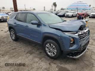 2025 Chevrolet Equinox FWD LT z VIN 3GNAXHEG8SL212565, wystawiony jako Copart lot #53951125 z przebiegiem 6 427 mil mil oraz Czysty tytuł • Clean title. Historia ofert i sprzedaży dostępna na DreamBid. Obrazek 4.