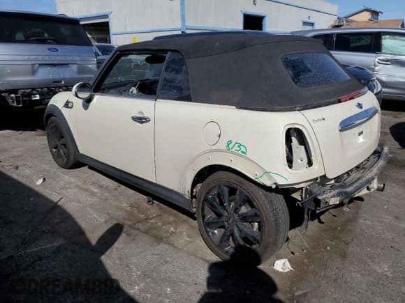 ✅ 2014 MINI Convertible • VIN: WMWZN3C59ET569823 • Лот: 72543194. Опубликован ранее на Copart с пробегом 56 730 миль. Бесплатный доступ к архиву аукционных продаж из США и подробный отчёт об истории автомобиля на DreamBid. Изображение 2.