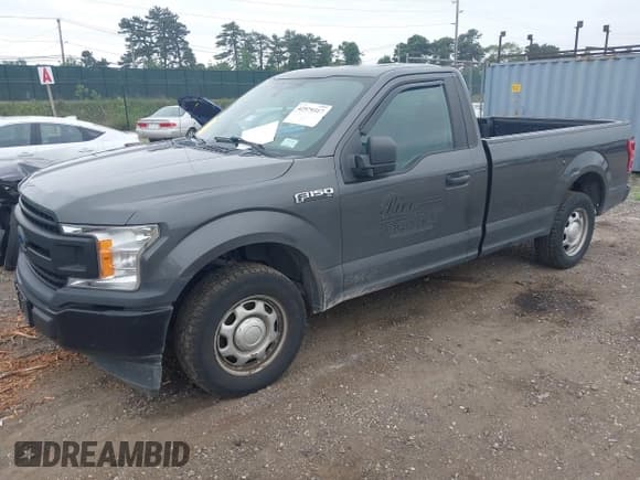 ✅ 2019 Ford F-150 XL • VIN: 1FTMF1CBXKKC45446 • Lot: 42579317. Listed on IAAI with 126,301 mi. Free auction sales archive from the USA and detailed vehicle history report at DreamBid. Image 2.