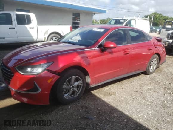 2021 Hyundai Sonata SE с VIN 5NPEG4JA7MH119396, выставлен на аукционе Copart как лот 82197735 с пробегом 33 066 миль миль и На запчасти • Non repairable. История ставок и продаж доступна на DreamBid. Изображение 1.