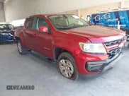✅ 2021 Chevrolet Colorado 2WD LT • VIN: 1GCGSCEN9M1141583 • Lot: 42983863. Listed on IAAI with 151,495 mi. Free auction sales archive from the USA and detailed vehicle history report at DreamBid. Image 1.