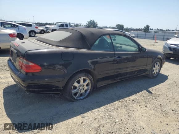 ✅ 2001 Mercedes-Benz CLK 320/430 • VIN: WDBLK65G31T078898 • Lot: 59582975. Listed on Copart with Not provided. Free auction sales archive from the USA and detailed vehicle history report at DreamBid. Image 3.