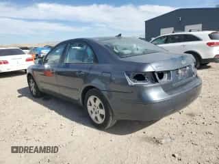 2009 Hyundai Sonata GLS with VIN 5NPET46C49H494840, listed as a Copart auction lot 87204785 with 137,119 mi miles and Salvage title. Bid and sale history available at DreamBid. Image 2.