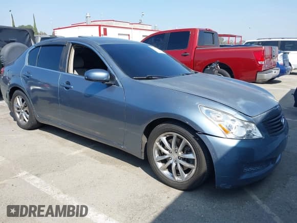 ✅ 2007 Infiniti G35 Sport • VIN: JNKBV61E67M727524 • Lot: 43159693. Listed on IAAI with 190,153 mi. Free auction sales archive from the USA and detailed vehicle history report at DreamBid. Image 1.