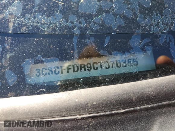 ✅ 2012 FIAT 500 Pop • VIN: 3C3CFFDR9CT370365 • Лот: 85308395. Опубликован ранее на Copart с пробегом 112 599 миль. Бесплатный доступ к архиву аукционных продаж из США и подробный отчёт об истории автомобиля на DreamBid. Изображение 12.