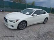✅ 2020 Infiniti Q50 Luxe • VIN: JN1EV7AR4LM250984 • Lot: 41941918. Listed on IAAI with 76,086 mi. Free auction sales archive from the USA and detailed vehicle history report at DreamBid. Image 2.