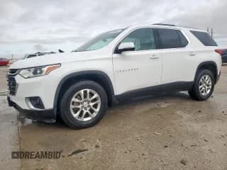✅ 2018 Chevrolet Traverse LT Cloth • VIN: 1GNERGKWXJJ212526 • Lot: 60554255. Wystawiony na Copart z przebiegiem 66 455 mil. Bezpłatny archiwum sprzedaży aukcyjnych z USA i szczegółowy raport historii pojazdu na DreamBid. Zdjęcie 1.
