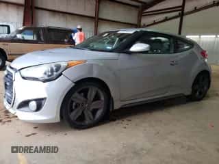 2014 Hyundai Veloster Turbo с VIN KMHTC6AE4EU191287, выставлен на аукционе Copart как лот 63530924 с пробегом 99 152 миль миль и Чистый • Clean title. История ставок и продаж доступна на DreamBid. Изображение 1.