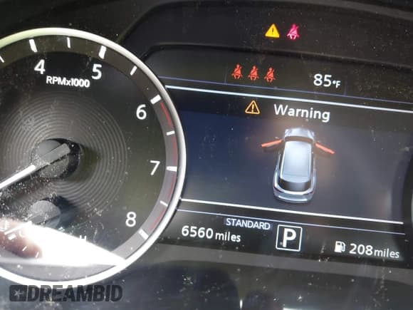 ✅ 2024 Infiniti QX50 Luxe • VIN: 3PCAJ5BA3RF110267 • Лот: 43287101. Опубликован ранее на IAAI с пробегом 6 560 миль. Бесплатный доступ к архиву аукционных продаж из США и подробный отчёт об истории автомобиля на DreamBid. Изображение 15.