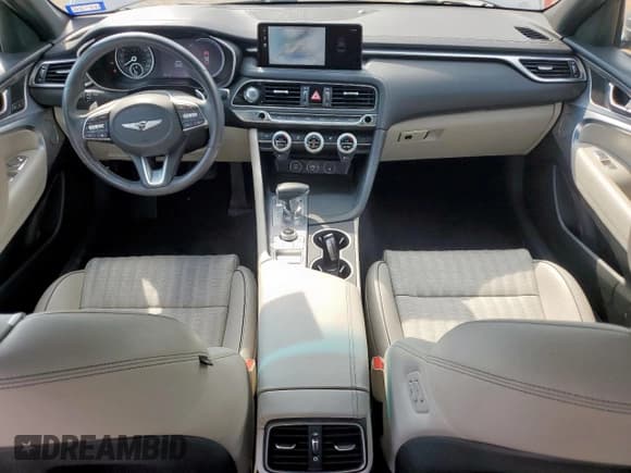 ✅ 2022 Genesis G70 2.0T • VIN: KMTG34TA8NU103900 • Лот: 71026305. Опубликован ранее на Copart с пробегом 46 114 миль. Бесплатный доступ к архиву аукционных продаж из США и подробный отчёт об истории автомобиля на DreamBid. Изображение 8.