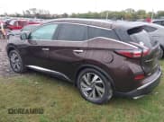 ✅ 2021 Nissan Murano SL • VIN: 5N1AZ2CJ8MC127606 • Lot: 43524822. Wystawiony na IAAI z przebiegiem 44 894 mil. Bezpłatny archiwum sprzedaży aukcyjnych z USA i szczegółowy raport historii pojazdu na DreamBid. Zdjęcie 3.