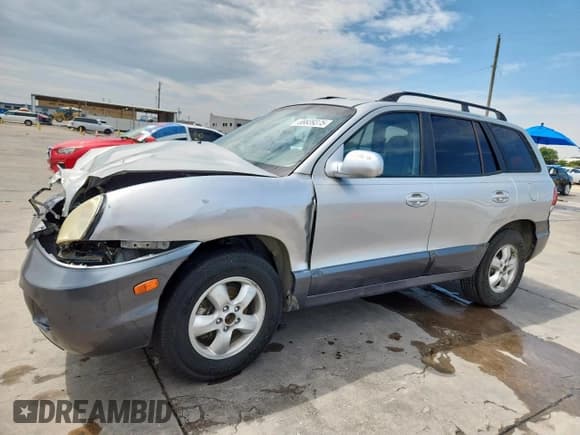 ✅ 2006 Hyundai Santa Fe GLS • VIN: KM8SC13D76U057698 • Lot: 69839375. Listed on Copart with 223,732 mi. Free auction sales archive from the USA and detailed vehicle history report at DreamBid. Image 1.