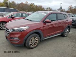 2018 Hyundai Tucson SEL with VIN KM8J3CA41JU816154, listed as a Copart auction lot 90450735 with 109,619 mi miles and Clean title. Bid and sale history available at DreamBid. Image 1.