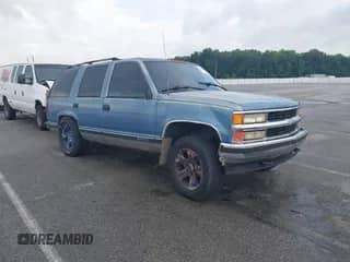 1996 Chevrolet Tahoe with VIN 1GNEK13RXTJ303244, listed as a IAAI auction lot 42521338 with 224,537 mi miles and . Bid and sale history available at DreamBid. Image 1.