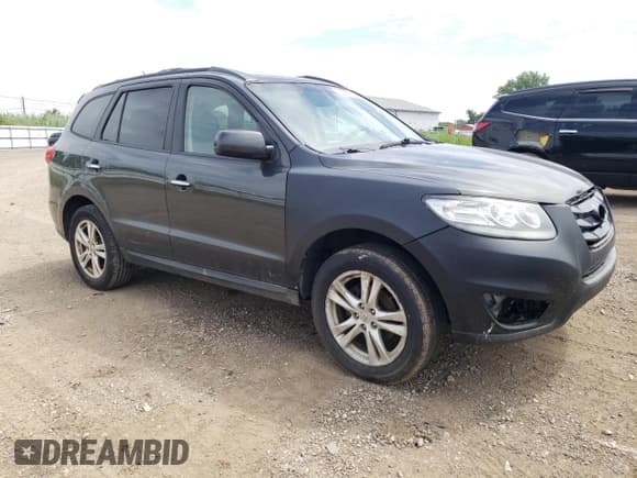 ✅ 2011 Hyundai Santa Fe Limited • VIN: 5XYZK3AB1BG087844 • Lot: 66392555. Listed on Copart with 258,158 mi. Free auction sales archive from the USA and detailed vehicle history report at DreamBid. Image 4.