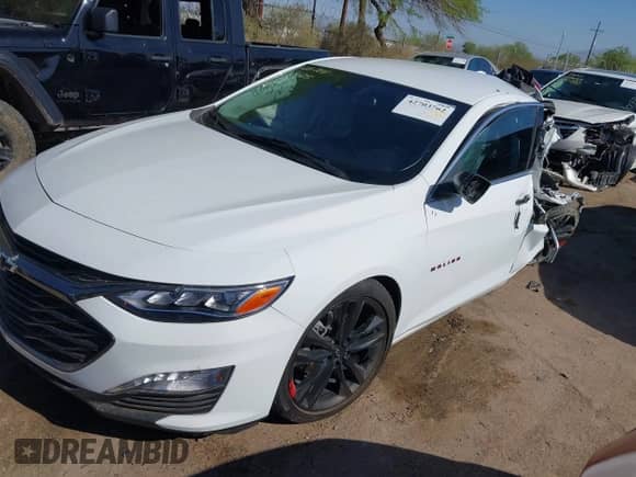 2023 Chevrolet Malibu LT with VIN 1G1ZE5ST3PF128116, listed as a IAAI auction lot 42703762 with 33,208 mi miles and . Bid and sale history available at DreamBid. Image 2.