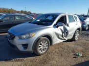 ✅ 2016 Mazda CX-5 Sport • VIN: JM3KE4BY2G0754412 • Lot: 43536491. Wystawiony na IAAI z przebiegiem 186 674 mil. Bezpłatny archiwum sprzedaży aukcyjnych z USA i szczegółowy raport historii pojazdu na DreamBid. Zdjęcie 2.