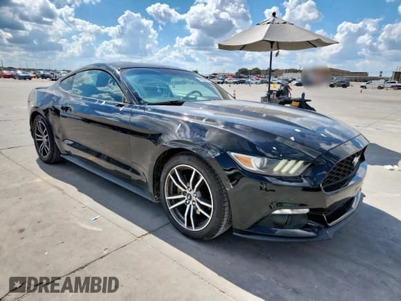 ✅ 2017 Ford Mustang EcoBoost • VIN: 1FA6P8TH5H5306377 • Lot: 85538335. Listed on Copart with 138,468 mi. Free auction sales archive from the USA and detailed vehicle history report at DreamBid. Image 4.