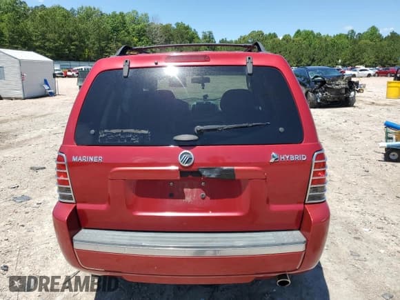 ✅ 2006 Mercury Mariner Hybrid • VIN: 4M2CU98H26KJ20650 • Лот: 57728915. Опубликован ранее на Copart с пробегом 178 130 миль. Бесплатный доступ к архиву аукционных продаж из США и подробный отчёт об истории автомобиля на DreamBid. Изображение 6.