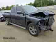 2015 Ram 1500 Express with VIN 1C6RR7FT2FS674064, listed as a Copart auction lot 80272535 with 117,063 mi miles and Salvage title. Bid and sale history available at DreamBid. Image 4.