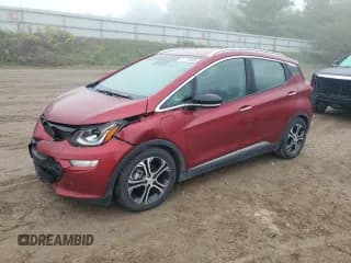 ✅ 2017 Chevrolet Bolt EV Premier • VIN: 1G1FX6S0XH4187931 • Лот: 81709305. Опубликован ранее на Copart с пробегом 49 511 миль. Бесплатный доступ к архиву аукционных продаж из США и подробный отчёт об истории автомобиля на DreamBid. Изображение 1.