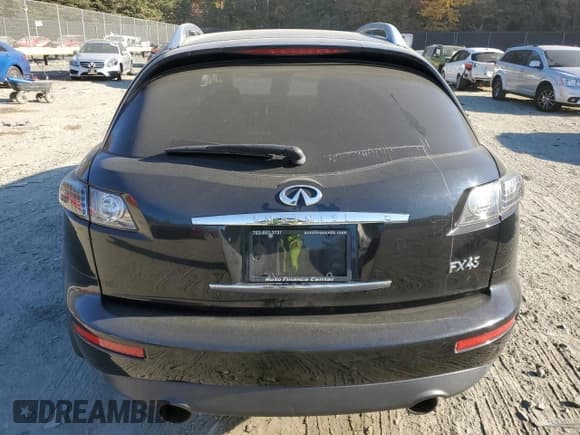 ✅ 2006 Infiniti FX Options • VIN: JNRBS08W36X401053 • Lot: 77360084. Listed on Copart with 239,048 mi. Free auction sales archive from the USA and detailed vehicle history report at DreamBid. Image 6.