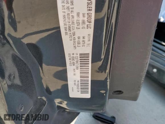 ✅ 2012 FIAT 500 Sport • VIN: 3C3CFFBRXCT115484 • Lot: 81458895. Listed on Copart with Not provided. Free auction sales archive from the USA and detailed vehicle history report at DreamBid. Image 12.