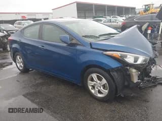 ✅ 2015 Hyundai Elantra SE • VIN: KMHDH4AE7FU321784 • Lot: 43330890. Listed on IAAI with 48,416 mi. Free auction sales archive from the USA and detailed vehicle history report at DreamBid. Image 1.