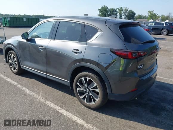 ✅ 2022 Mazda CX-5 S Premium Plus • VIN: JM3KFBEM5N1530097 • Lot: 42953757. Listed on IAAI with Not provided. Free auction sales archive from the USA and detailed vehicle history report at DreamBid. Image 3.