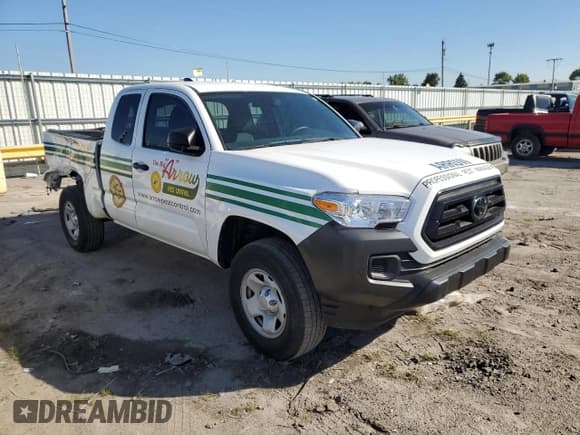✅ 2023 Toyota Tacoma SR • VIN: 3TYRX5GN5PT077380 • Lot: 82093365. Listed on Copart with 44,013 mi. Free auction sales archive from the USA and detailed vehicle history report at DreamBid. Image 4.