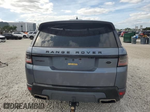 ✅ 2018 Land Rover Range Rover Sport HSE Dynamic • VIN: SALWV2SVXJA199496 • Lot: 92463635. Listed on Copart with Not provided. Free auction sales archive from the USA and detailed vehicle history report at DreamBid. Image 6.