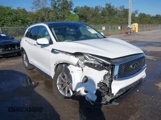 ✅ 2021 Infiniti QX50 Luxe • VIN: 3PCAJ5BA1MF124144 • Lot: 43476135. Listed on IAAI with 72,439 mi. Free auction sales archive from the USA and detailed vehicle history report at DreamBid. Image 1.