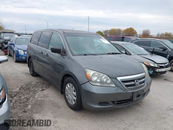 ✅ 2007 Honda Odyssey LX • VIN: 5FNRL38207B113786 • Lot: 43632343. Listed on IAAI with 164,557 mi. Free auction sales archive from the USA and detailed vehicle history report at DreamBid. Image 1.