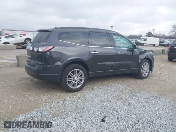 ✅ 2015 Chevrolet Traverse LT • VIN: 1GNKRGKDXFJ376156 • Lot: 41108024. Wystawiony na IAAI z przebiegiem 100 601 mil. Bezpłatny archiwum sprzedaży aukcyjnych z USA i szczegółowy raport historii pojazdu na DreamBid. Zdjęcie 4.