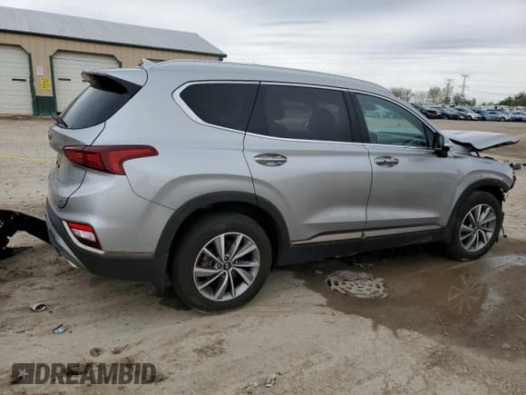 ✅ 2020 Hyundai Santa Fe Limited • VIN: 5NMS5CAD9LH251116 • Lot: 51497524. Listed on Copart with Not provided. Free auction sales archive from the USA and detailed vehicle history report at DreamBid. Image 3.