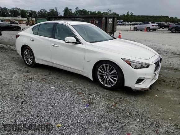 ✅ 2018 Infiniti Q50 Luxe • VIN: JN1EV7AR6JM431209 • Лот: 81946375. Опубликован ранее на Copart с пробегом 54 601 миль. Бесплатный доступ к архиву аукционных продаж из США и подробный отчёт об истории автомобиля на DreamBid. Изображение 13.