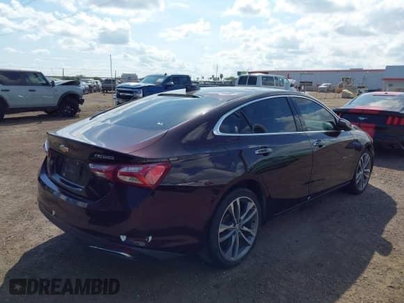 2020 Chevrolet Malibu Premier with VIN 1G1ZE5SX5LF014535, listed as a IAAI auction lot 43530410 with 110,435 mi miles and . Bid and sale history available at DreamBid. Image 4.