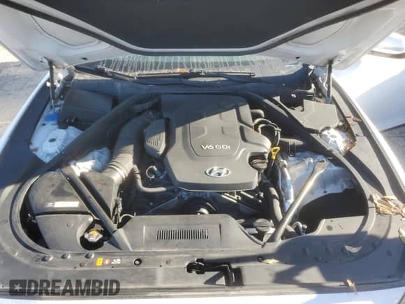 2015 Hyundai Genesis 3.8L z VIN KMHGN4JE8FU062888, wystawiony jako Copart lot #77504904 z przebiegiem 151 926 mil mil oraz Szkoda całkowita • Salvage title. Historia ofert i sprzedaży dostępna na DreamBid. Obrazek 11.