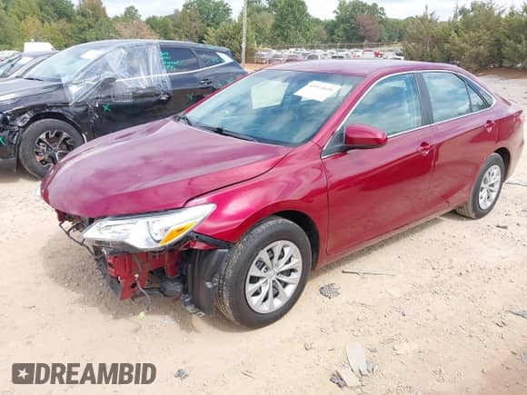 2016 Toyota Camry SE with VIN 4T1BF1FK0GU506495, listed as a IAAI auction lot 43314639 with 46,679 mi miles and . Bid and sale history available at DreamBid. Image 2.