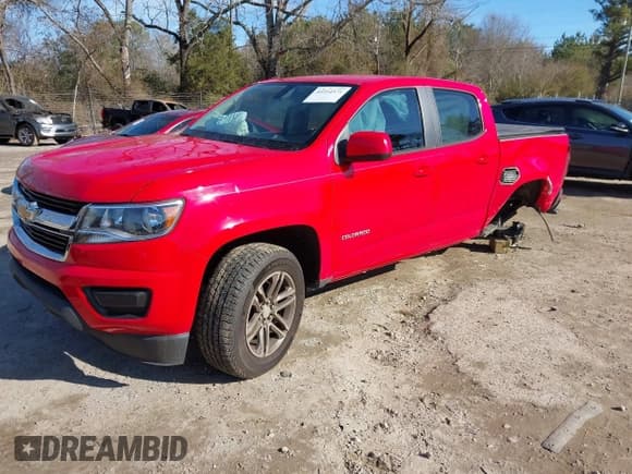 ✅ 2019 Chevrolet Colorado 2WD Work Truck • VIN: 1GCGSBENXK1282444 • Лот: 41314571. Опубликован ранее на IAAI с пробегом 92 416 миль. Бесплатный доступ к архиву аукционных продаж из США и подробный отчёт об истории автомобиля на DreamBid. Изображение 2.