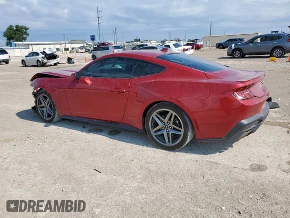 2024 Ford Mustang EcoBoost Premium z VIN 1FA6P8TH0R5113362, wystawiony jako Copart lot #68681865 z przebiegiem 8 508 mil mil oraz Czysty tytuł • Clean title. Historia ofert i sprzedaży dostępna na DreamBid. Obrazek 2.