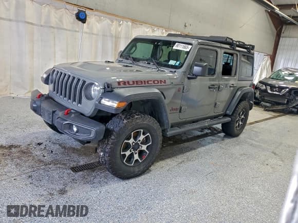 ✅ 2023 Jeep Wrangler Rubicon • VIN: 1C4HJXFN8PW543468 • Lot: 90111665. Listed on Copart with 35,492 mi. Free auction sales archive from the USA and detailed vehicle history report at DreamBid. Image 1.
