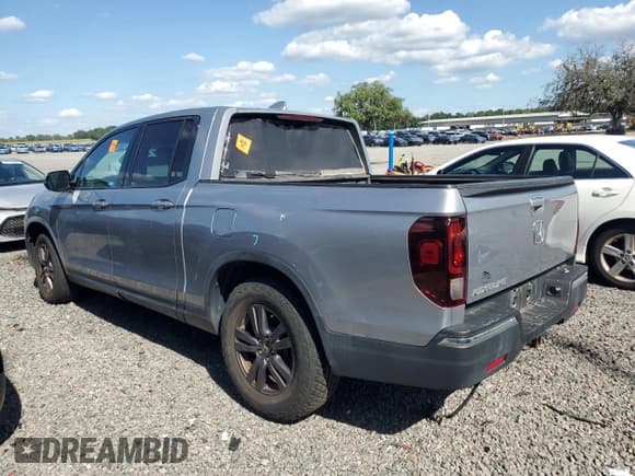 ✅ 2019 Honda Ridgeline Sport • VIN: 5FPYK2F16KB008317 • Lot: 56518995. Listed on Copart with Not provided. Free auction sales archive from the USA and detailed vehicle history report at DreamBid. Image 2.