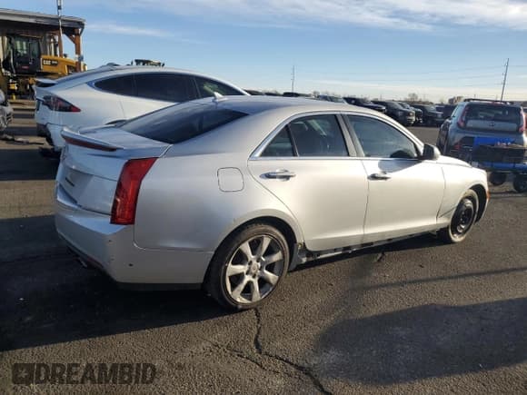 ✅ 2013 Cadillac ATS Performance • VIN: 1G6AJ5S38D0122894 • Lot: 49458775. Listed on Copart with 117,909 mi. Free auction sales archive from the USA and detailed vehicle history report at DreamBid. Image 3.