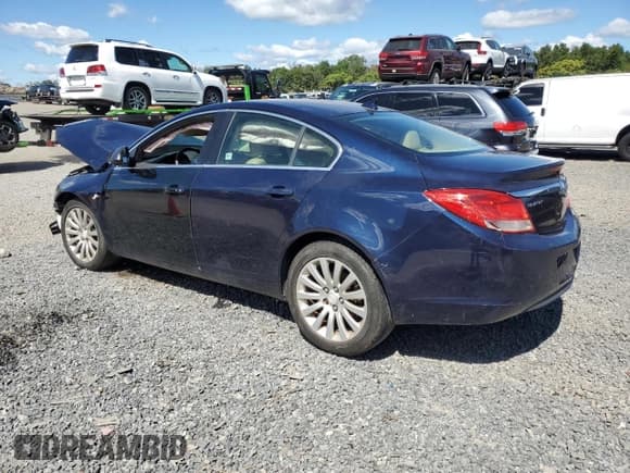 ✅ 2011 Buick Regal CXL RL2 • VIN: 2G4GP5EC4B9177830 • Лот: 69224685. Опубликован ранее на Copart с пробегом Не указан. Бесплатный доступ к архиву аукционных продаж из США и подробный отчёт об истории автомобиля на DreamBid. Изображение 2.