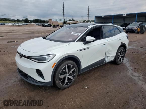 ✅ 2023 Volkswagen ID.4 Pro S • VIN: 1V2WNPE87PC038111 • Лот: 70380155. Опубликован ранее на Copart с пробегом 13 270 миль. Бесплатный доступ к архиву аукционных продаж из США и подробный отчёт об истории автомобиля на DreamBid. Изображение 1.