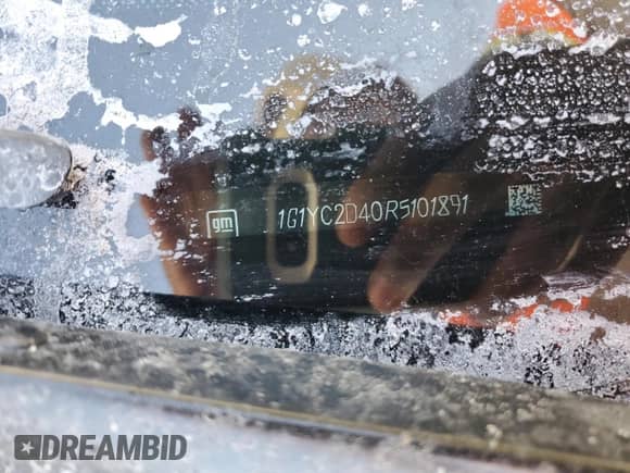 2024 Chevrolet Corvette 3LT with VIN 1G1YC2D40R5101891, listed as a Copart auction lot 76462644 with Not provided miles and Non repairable. Bid and sale history available at DreamBid. Image 12.