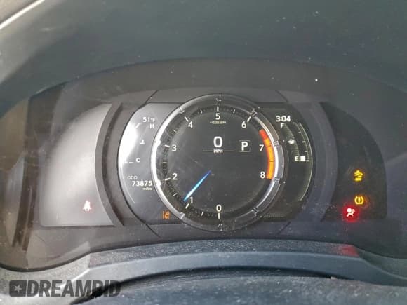 ✅ 2022 Lexus IS 350 F Sport • VIN: JTHGZ1B29N5056715 • Lot: 94939315. Listed on Copart with 73,875 mi. Free auction sales archive from the USA and detailed vehicle history report at DreamBid. Image 9.